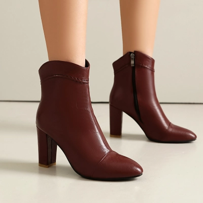 Sharp Pointed Knight Boots Martin Boots 01