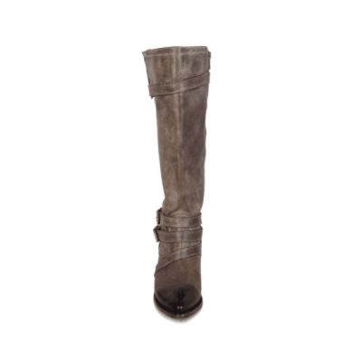 Women's Boots, Belt Buckle, High Top Knight Boots 02