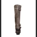 Women's Boots, Belt Buckle, High Top Knight Boots