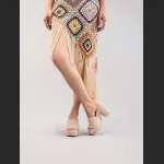 Women's Hemp Rope Slope & Thick Soled Sandals Woven With Grass Rope