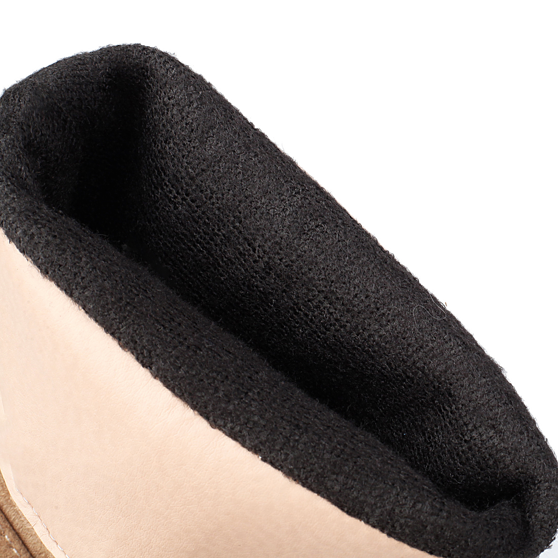 Tassel Boots, Short Tube Suede, Rivet Boots, Square Heel, Middle Heel Boots