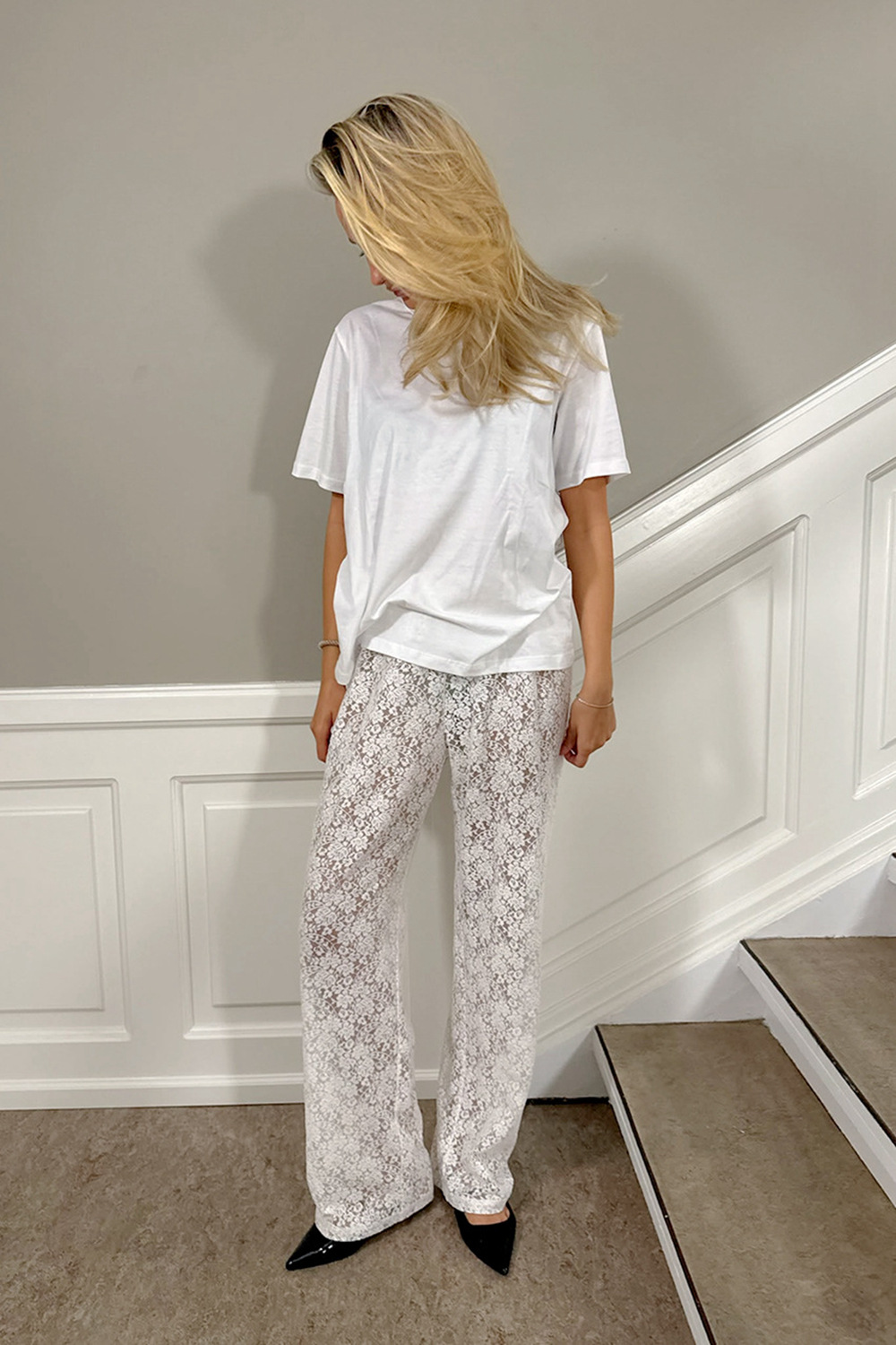 Lace Casual Pants, Sexy And Fashionable