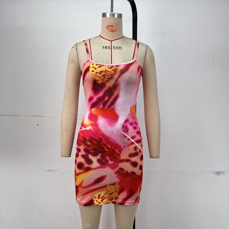 Printed Sexy Slimming Wrap Skirt