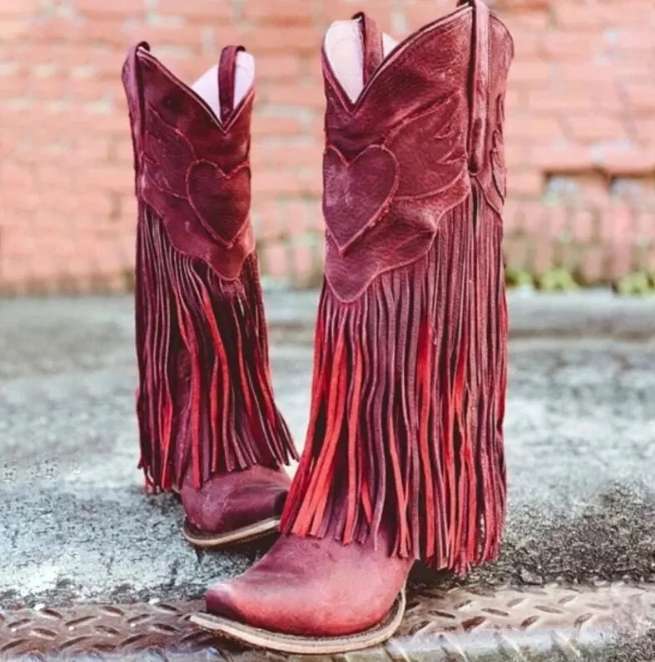 Comfortable, Fashionable, Versatile Tassel High Tube