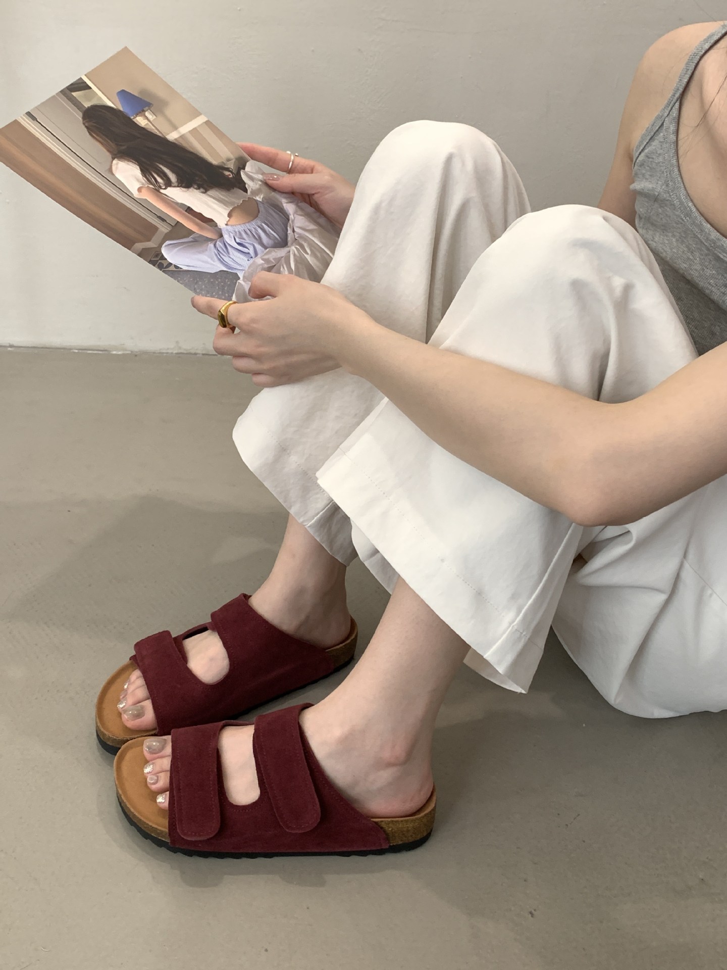 Retro Velcro Casual Sandals