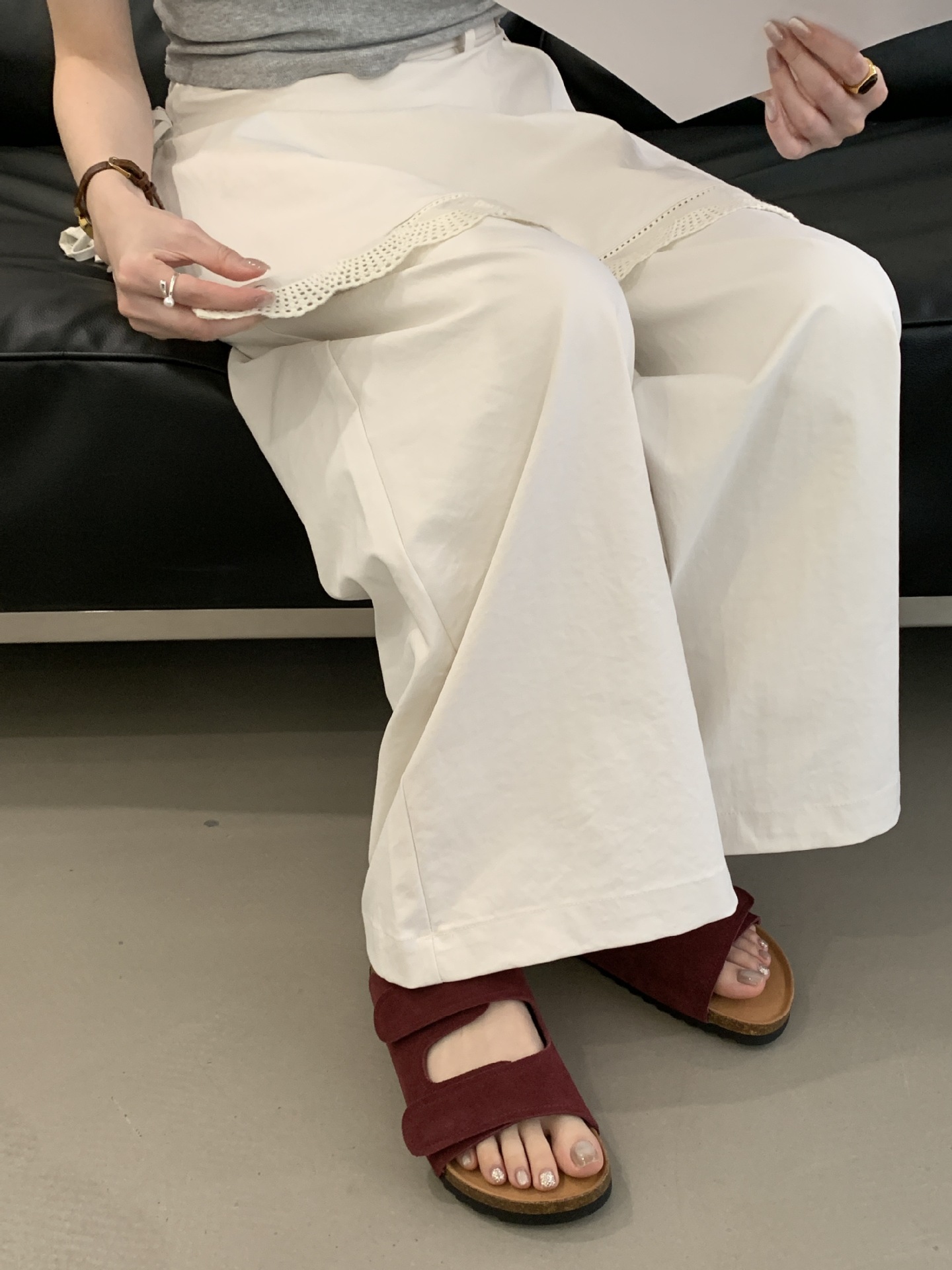 Retro Velcro Casual Sandals