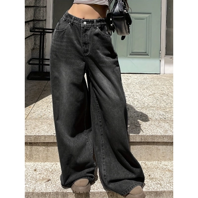 Design Inspired Wide Leg Jeans 01
