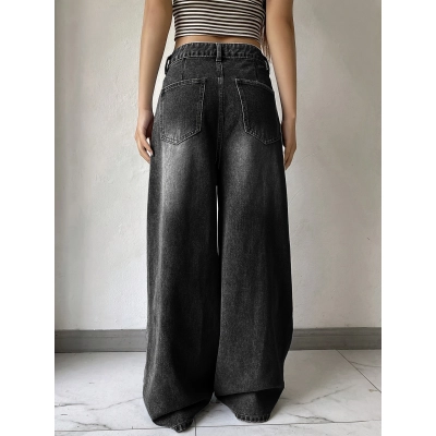 Design Inspired Wide Leg Jeans 02