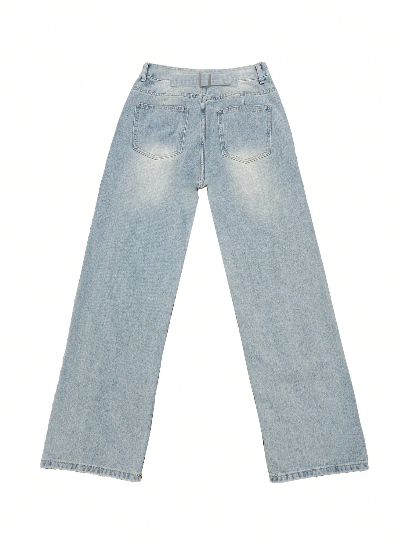 Wide Leg Straight Leg Versatile Casual Floor Pants, Long Pants