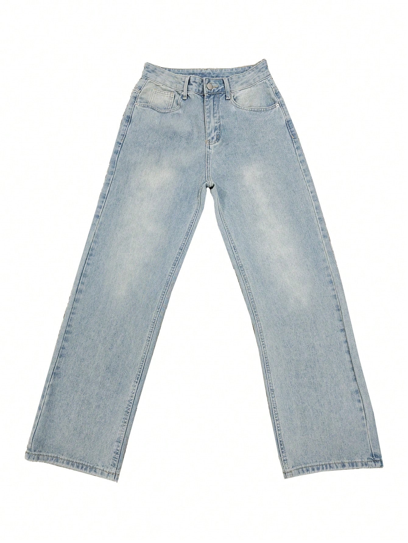 Wide Leg Straight Leg Versatile Casual Floor Pants, Long Pants