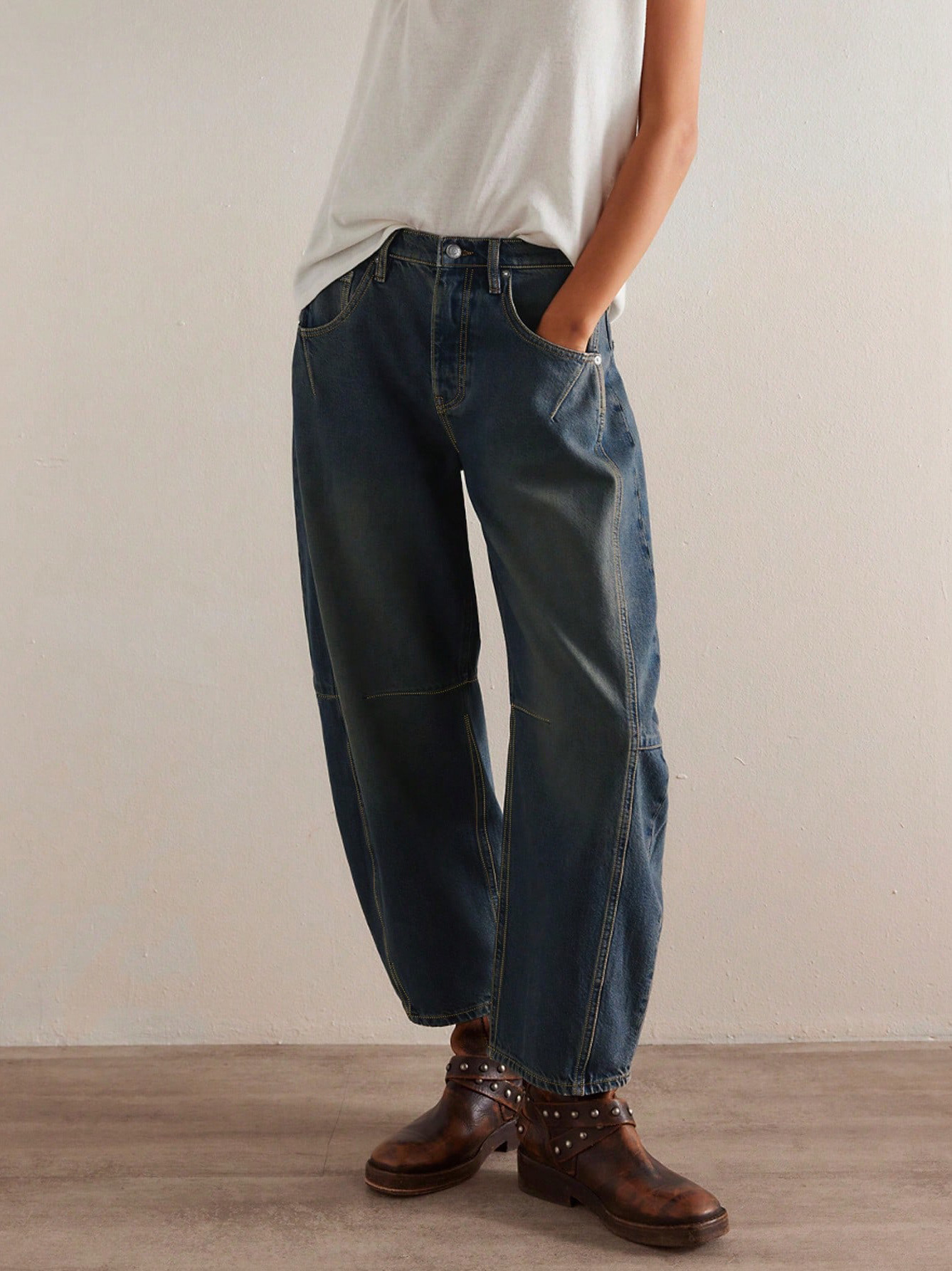 Casual Lazy Banana Pants Jeans