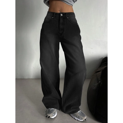 Wide Leg Straight Leg Versatile Casual Floor Pants 01