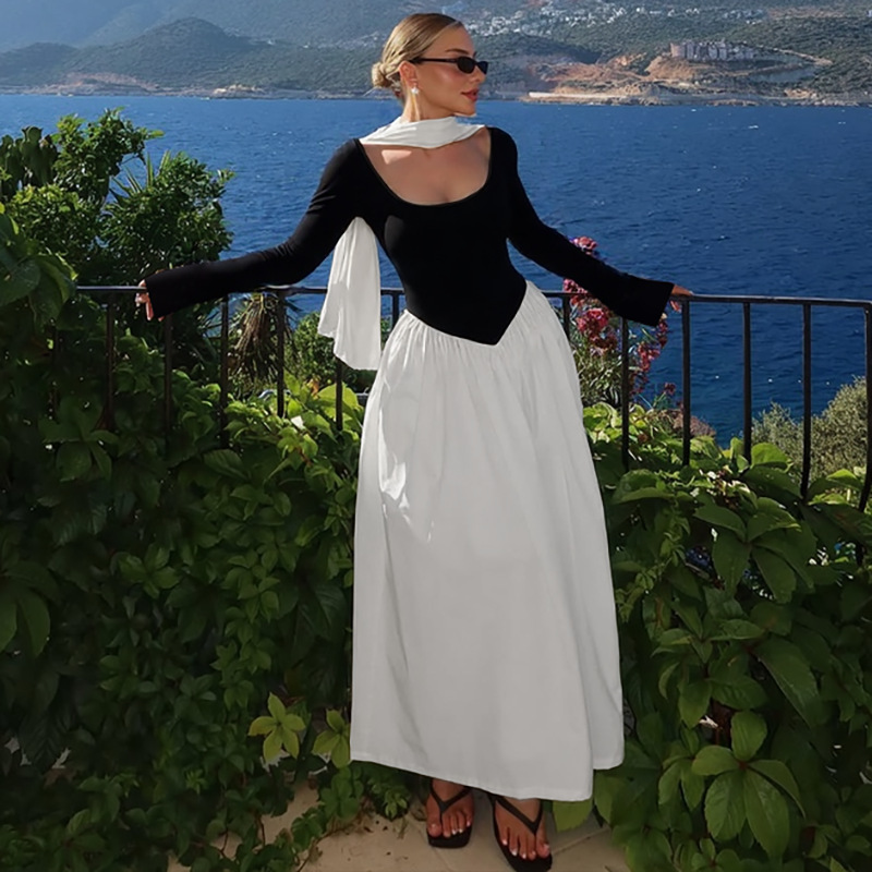 Fall New Arrival Sexy Off-Shoulder Long Sleeve