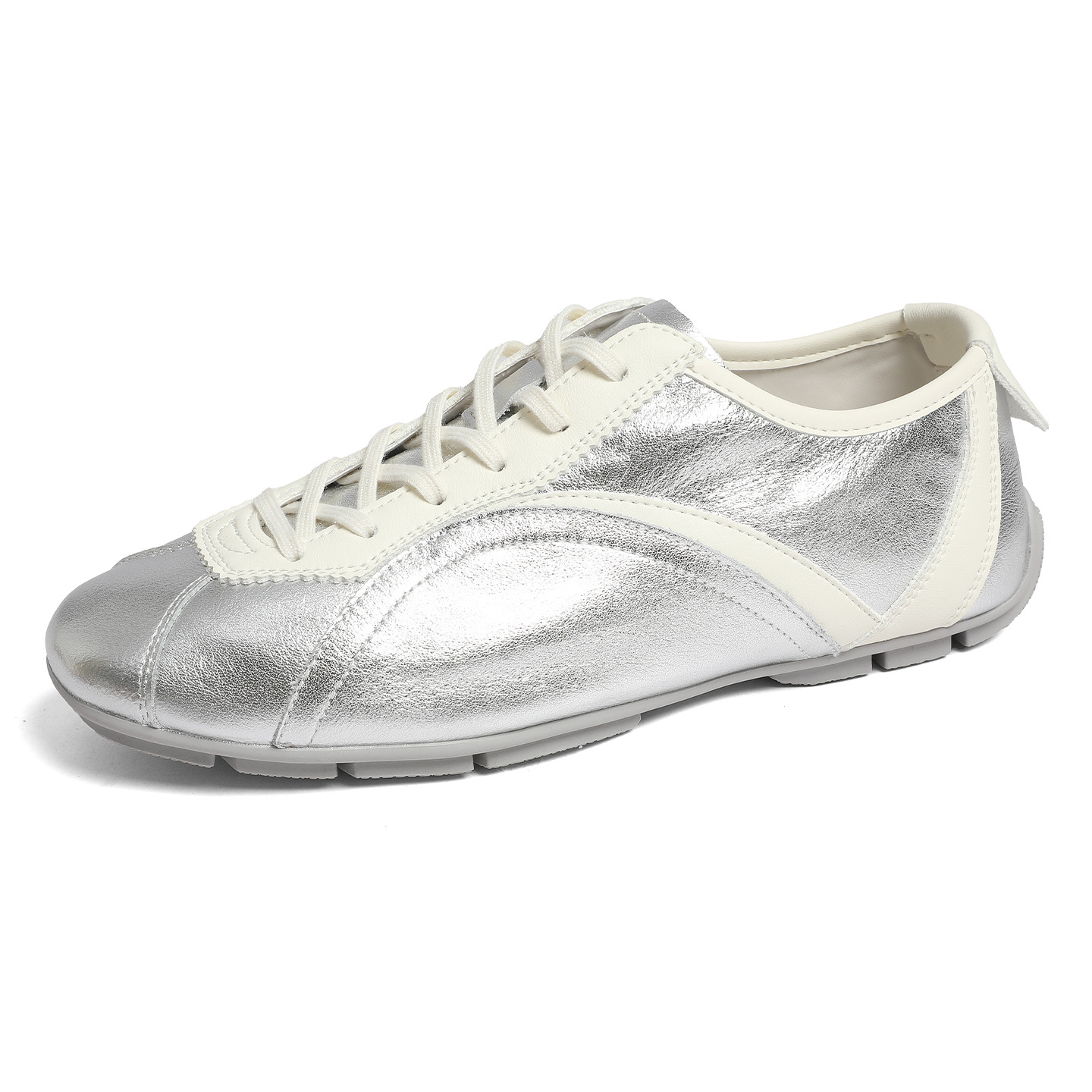 2025 Women's German Trainer Sneakers – Genuine Lambskin Leather, Lightweight & Comfortable Casual Shoes
