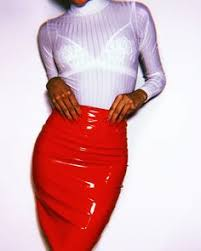 Explosive Fashion Temperament Bright Face Waist Cinched Women'S Half Skirt Women's Skirt review Emily Wilson