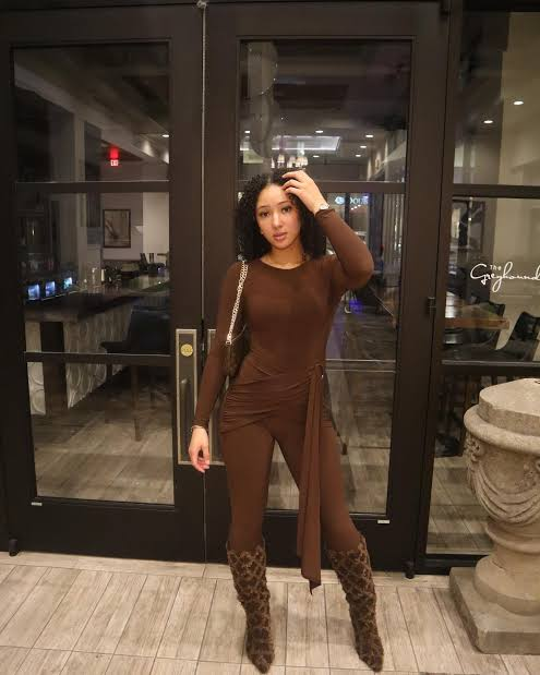  Lace-Up Front Ribbed Bodysuit - Mock Neck Long Sleeve Solid Jumpsuit with Metal Grommets review Emily Thompson – Austin, Texas