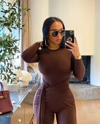  Lace-Up Front Ribbed Bodysuit - Mock Neck Long Sleeve Solid Jumpsuit with Metal Grommets review Lily Chen – San Francisco, CA