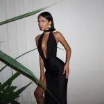 Sexy V-Neck Halter Backless Maxi Dress