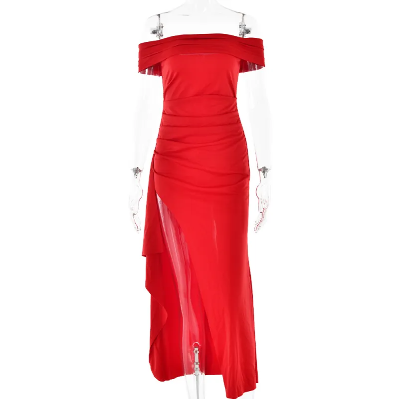 Strapless Backless Dress