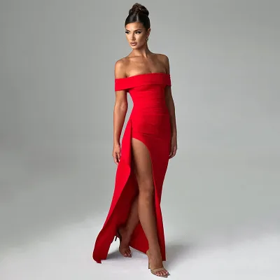 Strapless Backless Dress 02