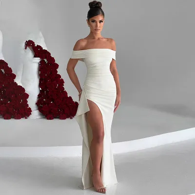 Strapless Backless Dress 01