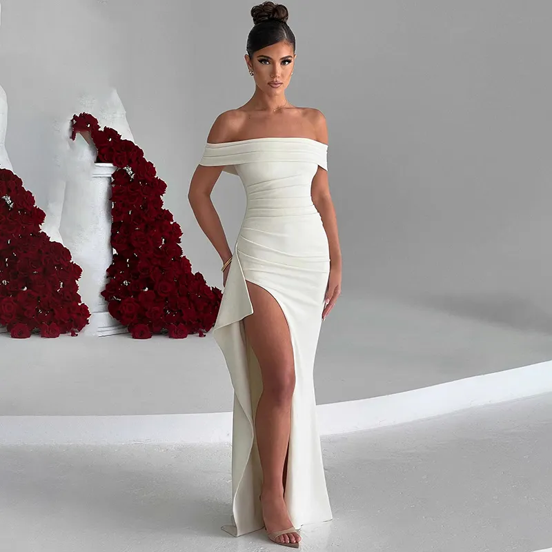 Strapless Backless Dress