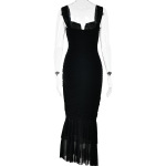 Designsoo Tight pleated fishtail dress