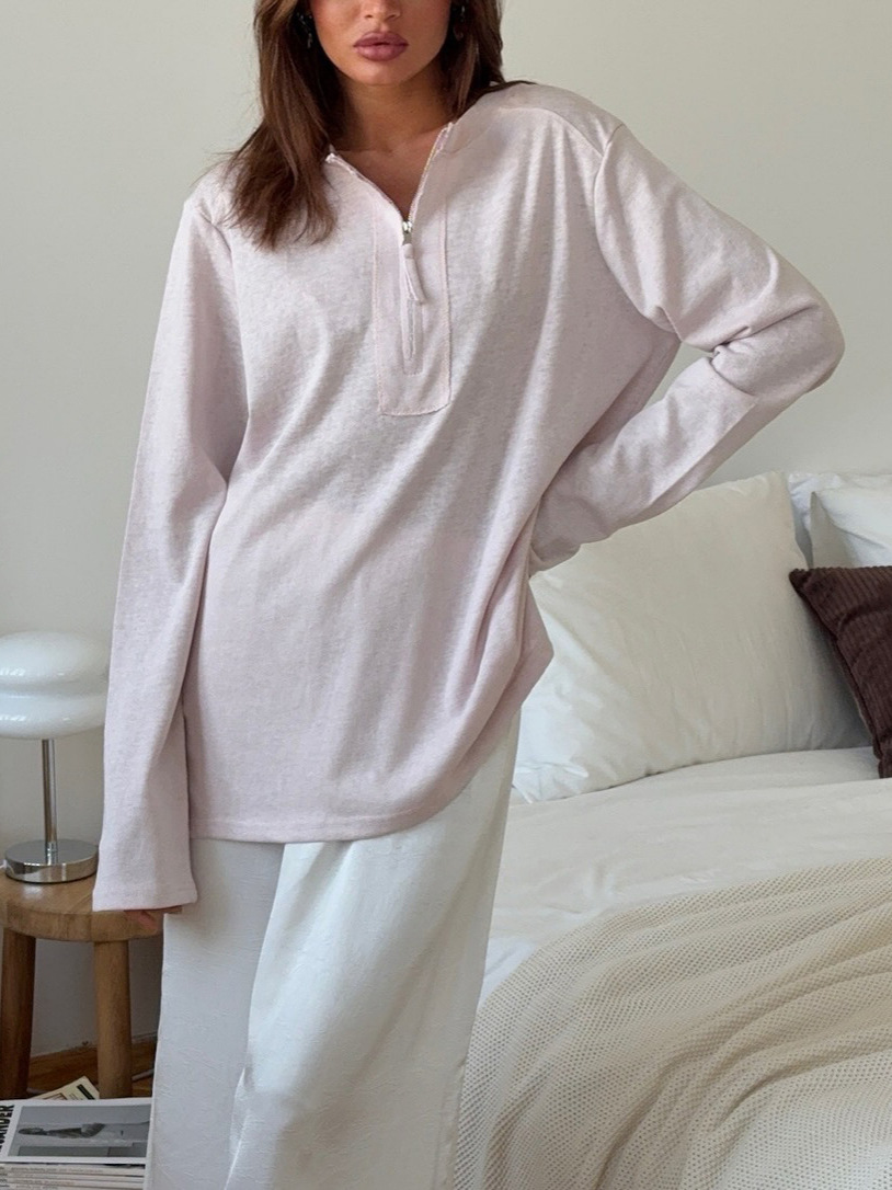 Comfortable Casual Loose Long T-Shirt, Simple and Versatile