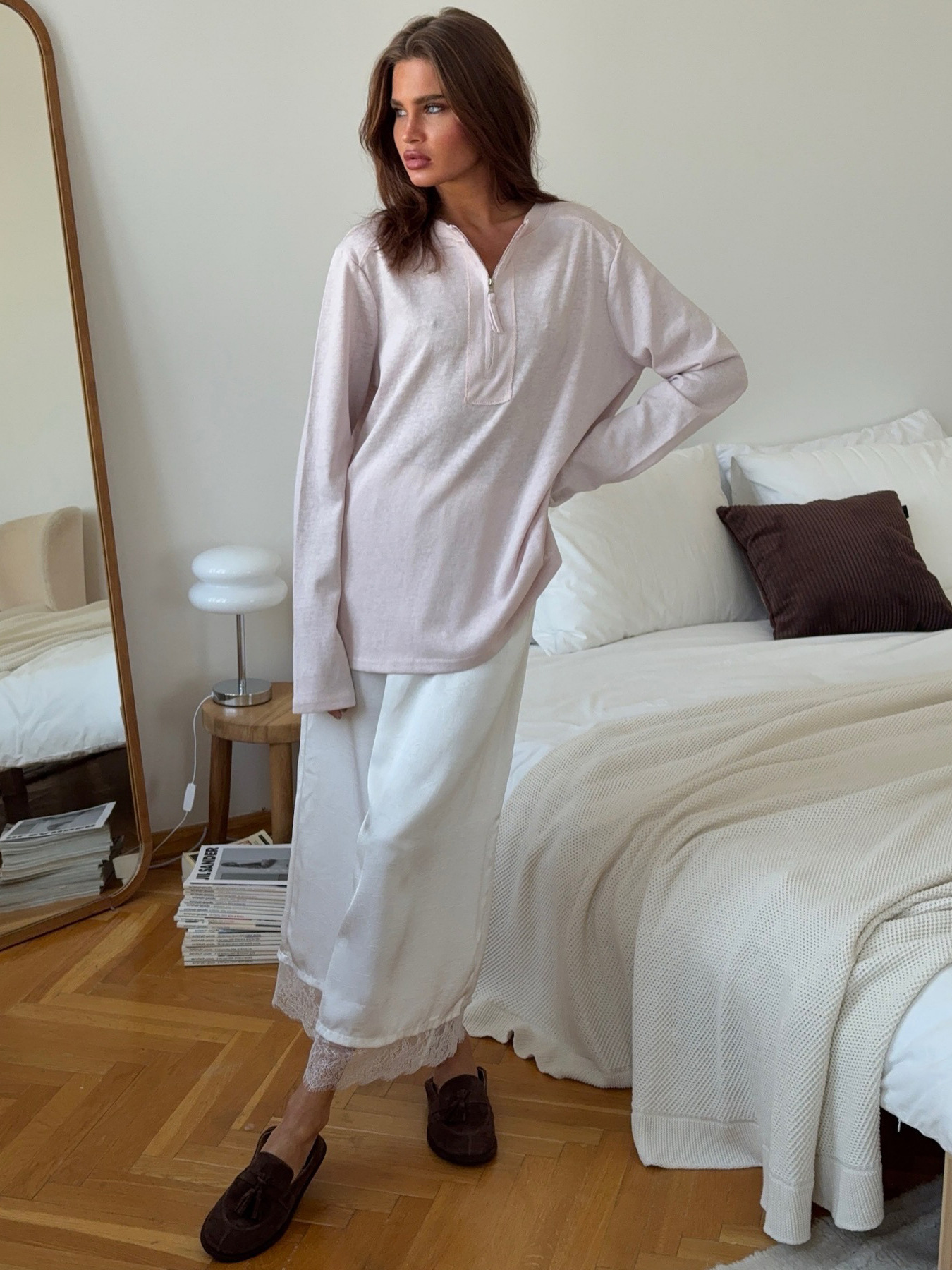 Comfortable Casual Loose Long T-Shirt, Simple and Versatile