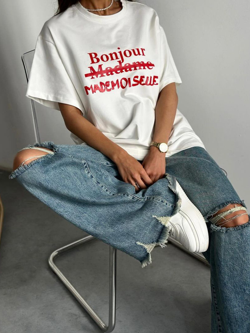 Unisex Print Graffiti Short Sleeve T-Shirt, Loose Fit Casual and Versatile