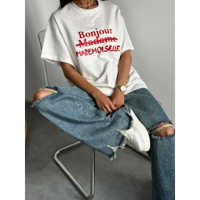 Unisex Print Graffiti Short Sleeve T-Shirt, Loose Fit Casual and Versatile 01