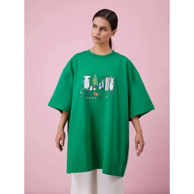 Designsoo Cartoon Print T-Shirt 01