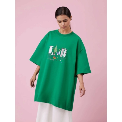 Designsoo Cartoon Print T-Shirt 02