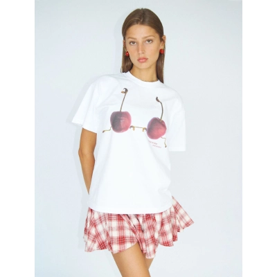 Designsoo Cherry Print Babe Top 01