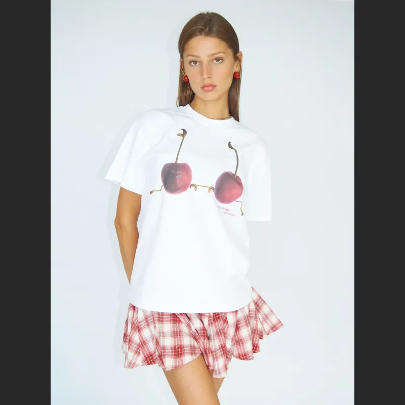 Cherry Print Babe Top
