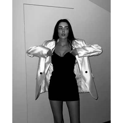 Satin Blazer 01