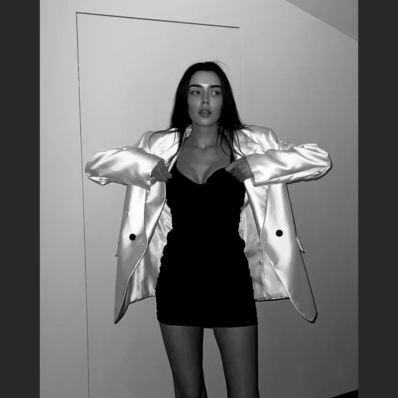 Satin Blazer