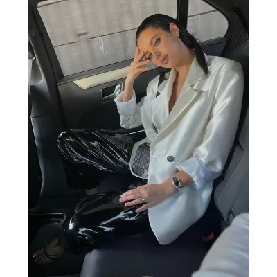 Satin Blazer 02