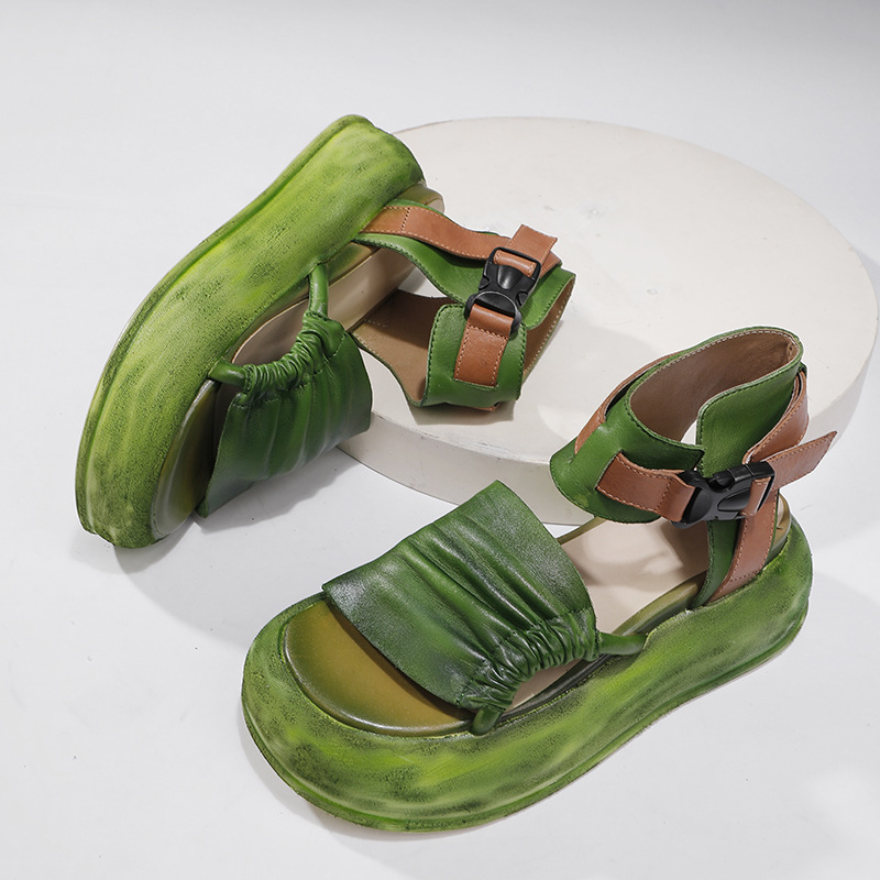 Designsoo Lightweight Bestseller Genuine Leather Women's Sandals