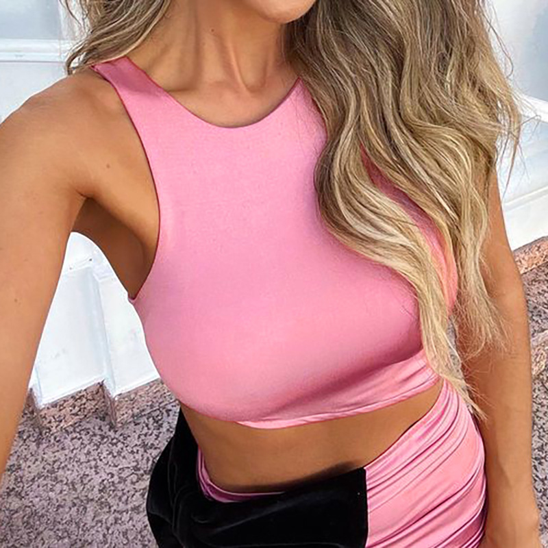 Designsoo Sexy Elegant High-Waist Patchwork Slit Bow Bodycon Dress Set