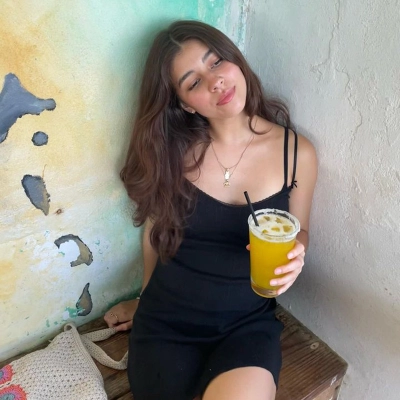 Designsoo Lace V-Neck Backless Strap Cotton Dress 02