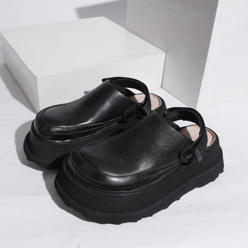 Women's Thick Sole Closed-Toe Slippers