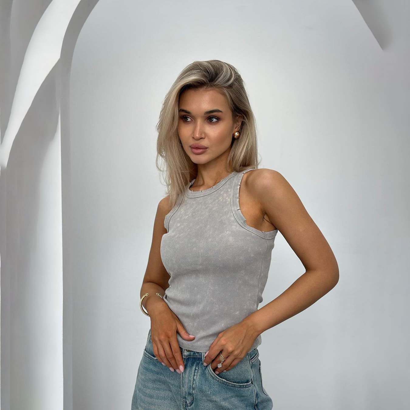 Designsoo Women's Suspenders Strap Tank Top - Lightweight and Breathable, Must-Have for Summer