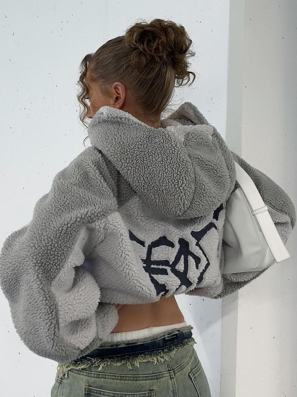 Fleece Lined Warm Jacket for Women – Oversized Casual Outerwear for Fall and Winter