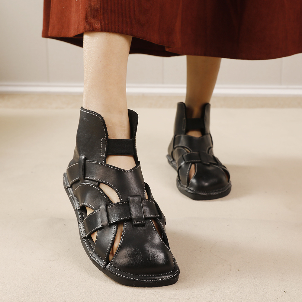 Soft Sole Perforated Breathable Casual Sandals for Women