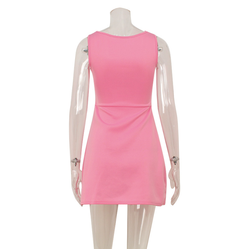 Strapless Halter Mini Dress for Women – Sweet & Sexy Party Cocktail Dress with Slimming Waist Design