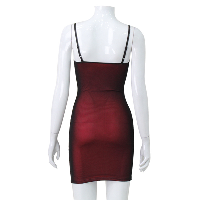 Clubwear Mesh Bodycon Slit Dress, Sexy Strapless Tube Top Mini Dress for Women, European & American Hot Girl Fashion