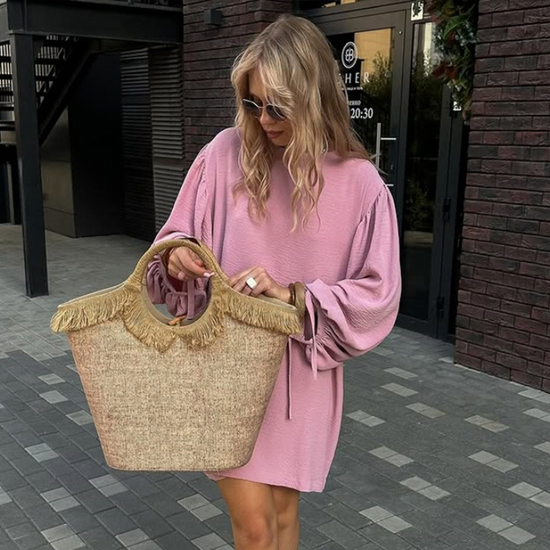 Casual Solid Color Dress – Plus Size Backless Lightweight Women's Dress, Convertible Maxi/Mini for Effortless Style