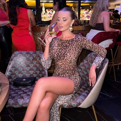 Leopard Print Deep Backless Slit Maxi Dress – Fitted Elegant Evening Gown for Women 02