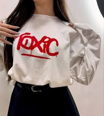 Designsoo Contrast Color Letter Long Sleeve T-Shirt review Sophia Adams